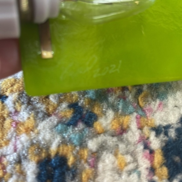 FLAMINGO Fused Glass Night Light signed by local St Petersburg FL artist NWOT - Picture 5 of 5